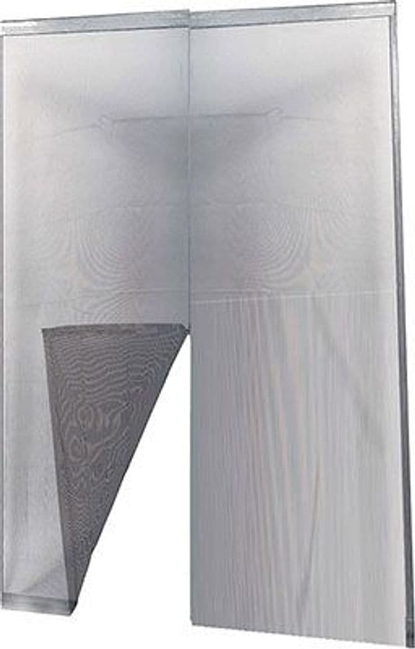 Zanzariera Porta a Strappo Effe Poliestere Bianco H 150 cm 250 cm 5 Pezzi - 2