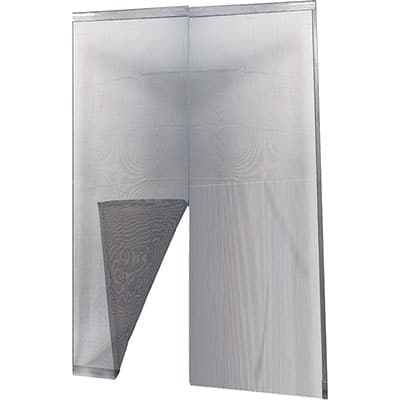 Zanzariera Porta a Strappo Effe Poliestere Bianco H 150 cm 250 cm 5 Pezzi - 2