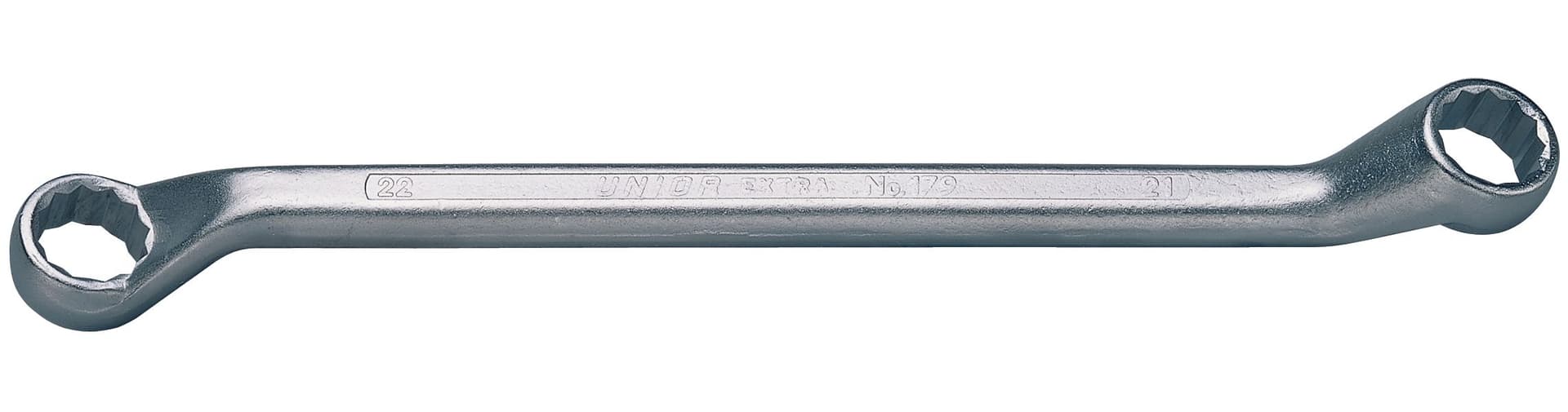 Chiave Poligonale Doppia per Ponteggi Art. 179 2 mm 21 x 22 4 Pezzi Unior - 2