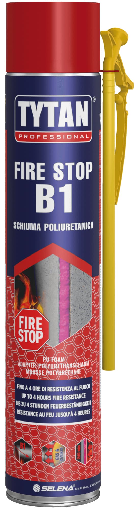 Schiuma Poliuretanica Alta Temperatura B1 EI240 Manuale Ml. 750 Tytan - 2
