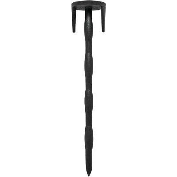 Picchetto Chiodo Blocca Telo con Alette Nero 45 x 25 mm 11 cm 200 Pezzi - 2