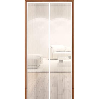 Zanzariera Porta Magnetica Effe Poliestere Bianco Pannelli 2 cm 120 H.cm - 2