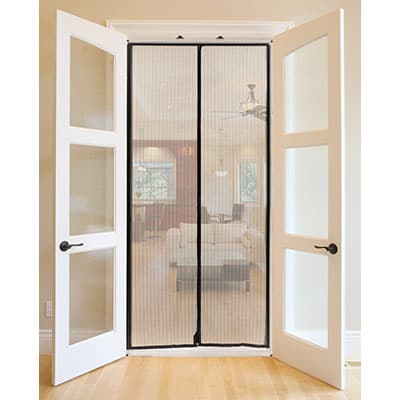 Zanzariera Porta Magnetica Effe Poliestere Nero Pannelli 2 cm 120 H.cm 250 - 2