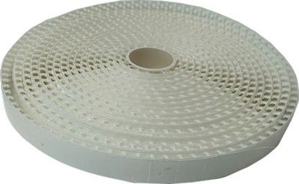 Nastro Aggrappa Zanzariera Effe Poliestere Bianco 6,6 ml 10 mm 5 Pezzi