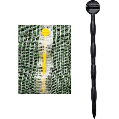Chiodo Cuci Rete Olive Pp Nero 11 cm 250 Pezzi - 2