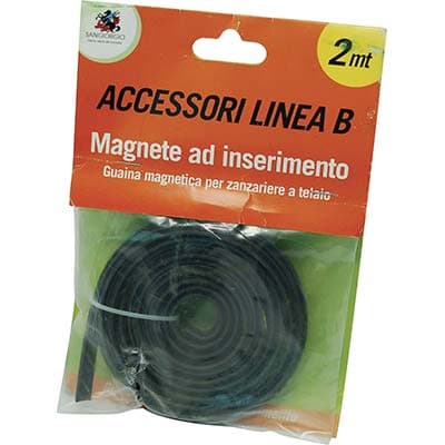 Magnete Profilo Zanzariera Linea B Sangiorgio 2 m 5 Pezzi - 2