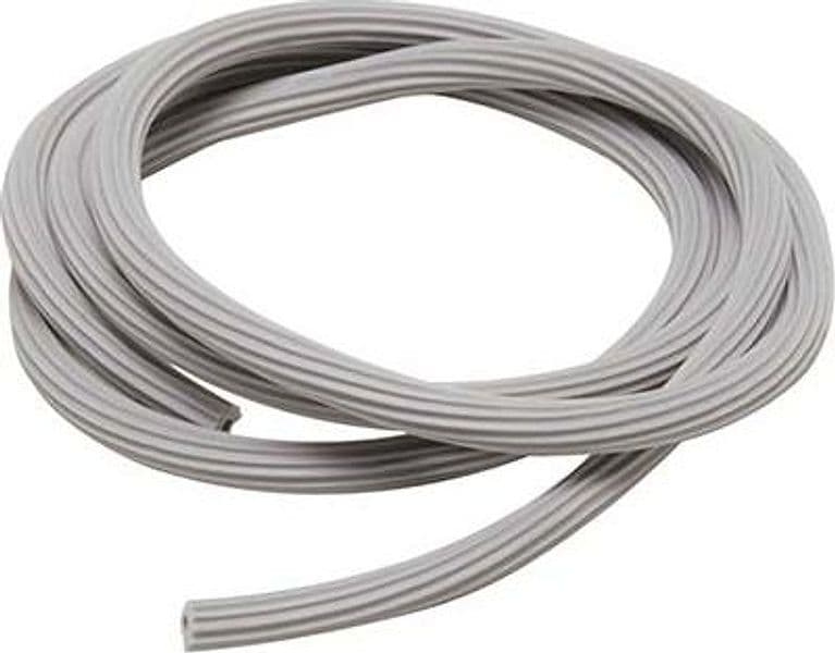 Tondino Fissa Zanzariera Linea B Sangiorgio Gomma Grigia 75 m