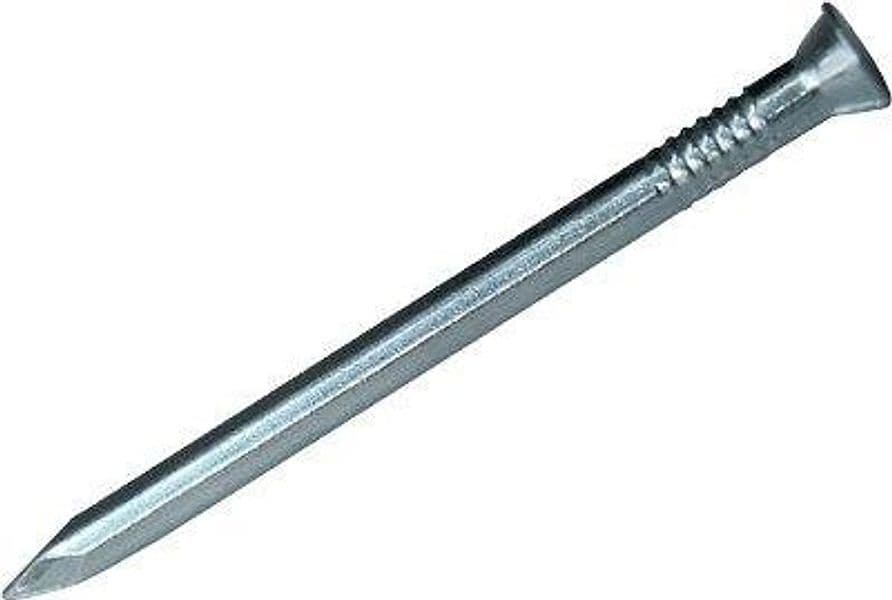 Chiodo Testa Piana Antinfortunistico Stars Zincato 3,7 x 60 mm 2,5 kg - 2