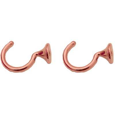 Gancio per Tenda Zama Bronzo 29 mm 2 Pezzi - 2