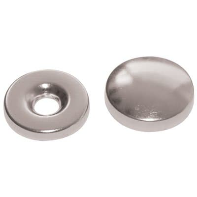 Orlo Sottovite con Borchia Ottone Nichelato 20 mm 200 Pezzi - 2