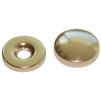 Orlo Sottovite con Borchia Ottone Lucido 14 mm 200 Pezzi - 2