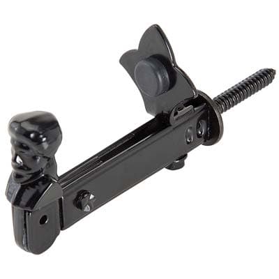 Nottola Fermapersiane ad Omino Regolabile Nera 0 mm 5 Pezzi - 2