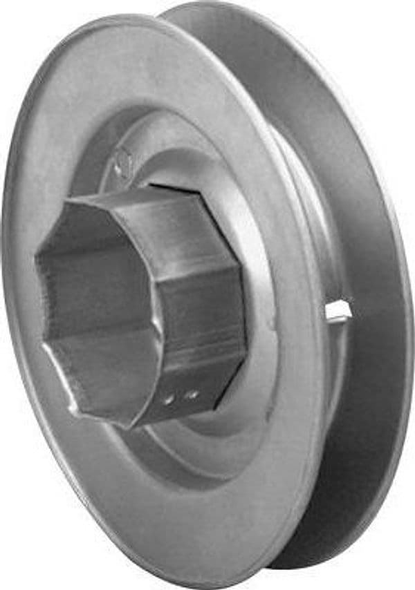Puleggia per Rullo Avvolgibili Zincata 220 mm 5 Pezzi – Autres