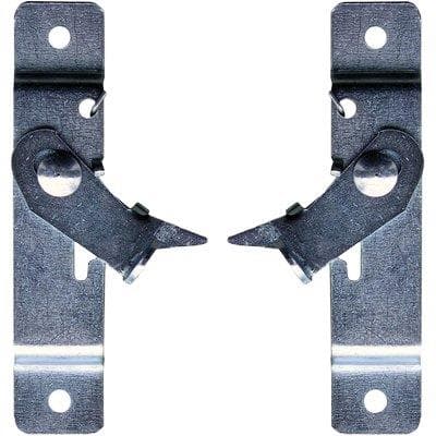 Bloccatapparella Laterale Avvolgibili Universale Zincata Dx Sx 2 Pezzi - 2