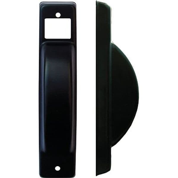 Placca Avvolgitore a Semincasso Nera 40 x 195 mm 5 Pezzi – Autres
