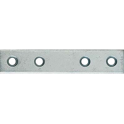 Lastrina 4 Fori Dritta Zincata S 6 x 1,5 cm 2,0 mm 100 Pezzi - 2