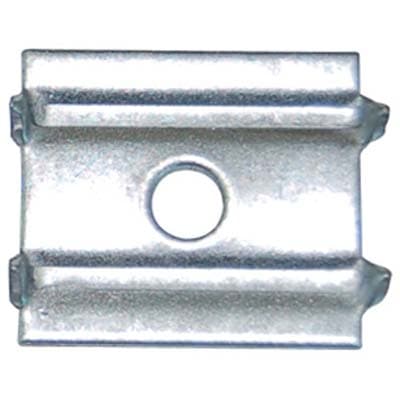 Piastrina Fermaschienali Zincata 18 x 22 mm 500 Pezzi - 2