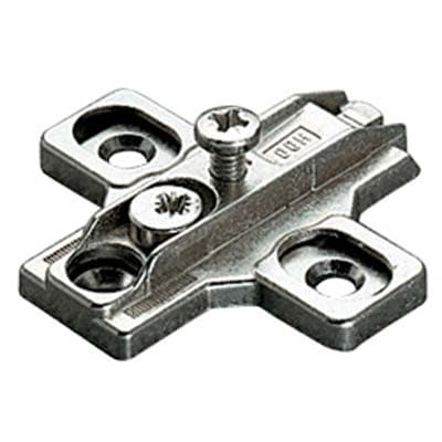 Basetta Cerniera Incasso B2R3E Salice 37 x 32 mm H 3 mm 10 Pezzi - 2
