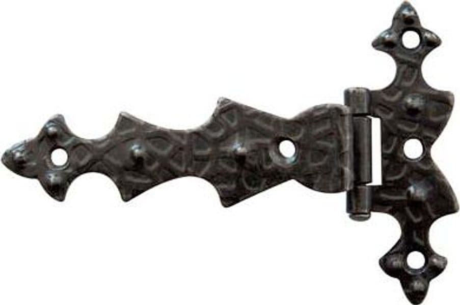 Cerniera a Bandella con Collo Nero 95 x 135 mm 12 mm 10 Pezzi - 2