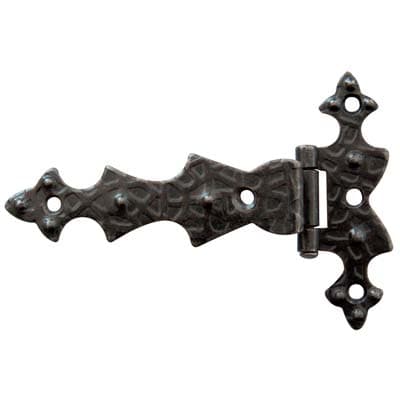 Cerniera a Bandella con Collo Nero 70 x 100 mm 12 mm 10 Pezzi - 2