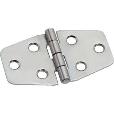 Cerniera Nautica 3374 Valtoce Inox Perno Fisso 40 x 70 x 1,5 mm 24 Pezzi - 2