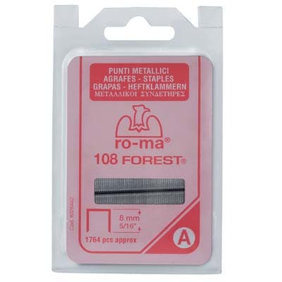 Punto Forest 108 per Fissatrice Self Ro Ma Zincato .764 10,05 x 8 mm - 2