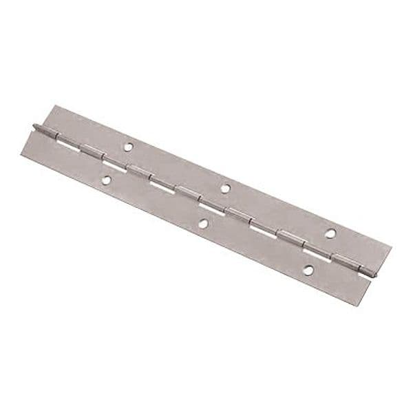 Cerniera a Nastro 215 Valtoce Nichelato 0,7 mm 40 mm H 2040 mm 2 Pezzi - 2