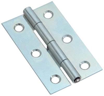 Cerniera Stretta 323 Valtoce Acciaio Zincato 80 x 45 x 1,2 mm 24 Pezzi - 2