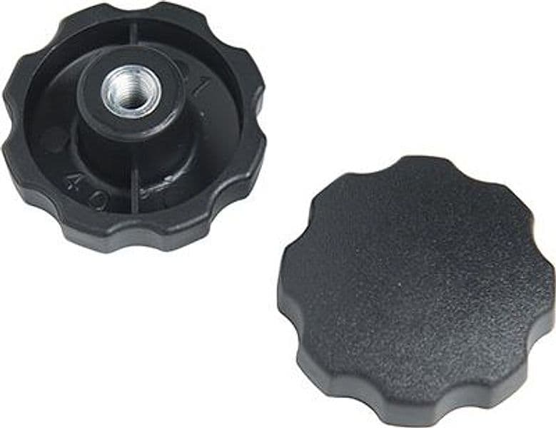 Volantino Femmina in ABS M 6 Ø 40 mm 10 Pezzi – Autres