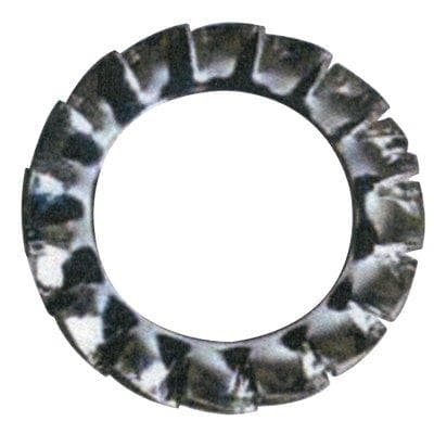 Rondella Dentellata Zincata M 14 500 Pezzi - 2