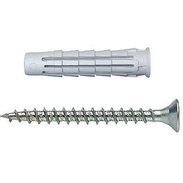 Tassello Nylon T6 Va Elematic Vite TSP Cava Pz T6 Va 5 100 Pezzi - 2