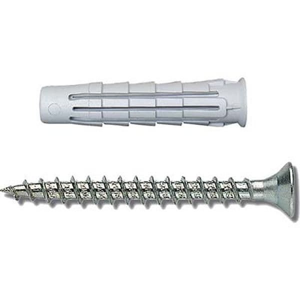 Tassello Nylon T6 Va Self Vite TSP Self Elematic Cava Pz T6 Va 8 10 Pezzi - 2