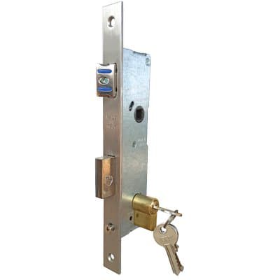 Serratura Montante Infilare 2505 Ibfm B.q Zinc F.mm 22 C.sag M1 con Scr - 2