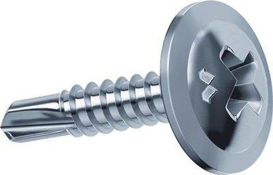 Vite Autoperforante Tpl Drillex Mustad Bianca 4,2 x 19 mm 500 Pezzi