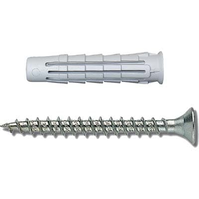 Tassello Nylon T6 Va Self Vite TSP Self Elematic Cava Pz T6 Va 10 Pezzi - 2