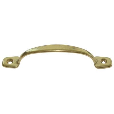 Maniglietta Ottone per Mobili Lucido Int 120 mm 10 Pezzi - 2