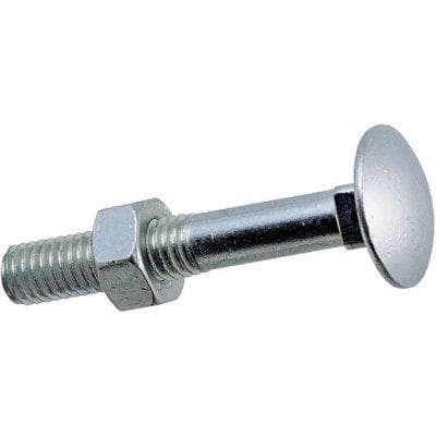 Bullone Ttdq Classe 4.8 Zincato 8 x 90 mm 100 Pezzi - 2