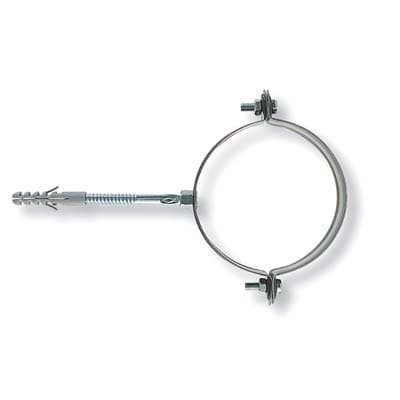 Collare Pluviale Tondo Scp Fischer Zincato Scp 80 10 Pezzi - 2