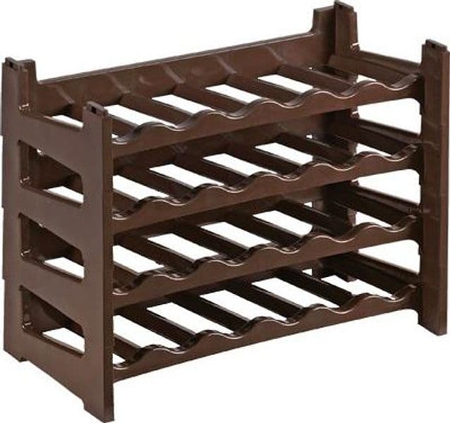 Cantinetta Porta Bottiglia Stefanplast 60 x 30 cm 12 cm 10 Pezzi - 2