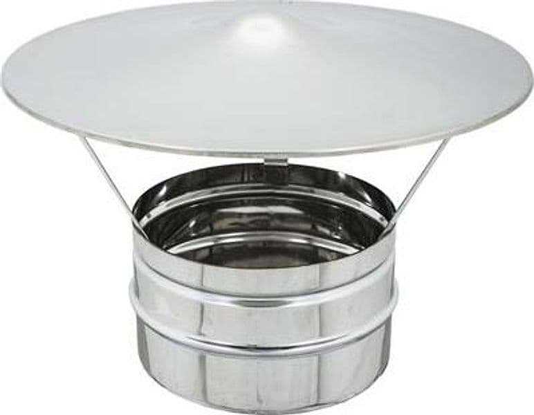 Fumaiolo Cinese Acciaio Inox AISI 304 cm 14 - 2
