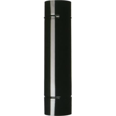 Tubo Legna Classic Nero Opaco Save Cm 15 H.cm 50 - 2