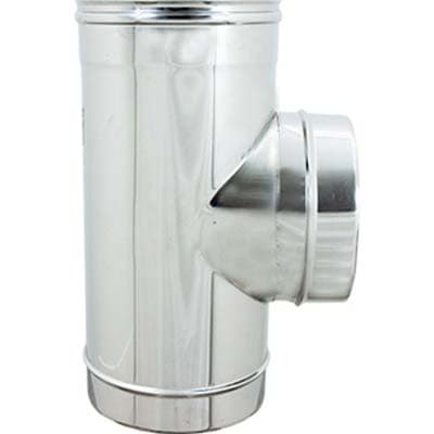 Tubo a Tee 90 ° Mmf Acciaio Inox AISI 304 cm 8 Mmf - 2