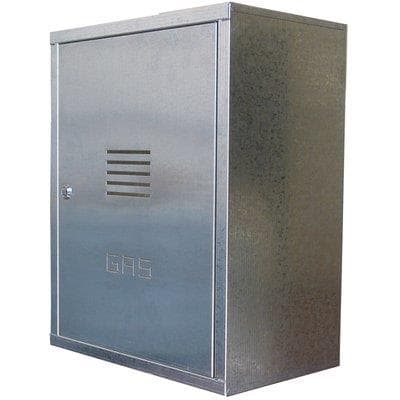 Cassetta Contatore Gas Acciaio Zincato Cm 45X25 H.cm 60 - 2