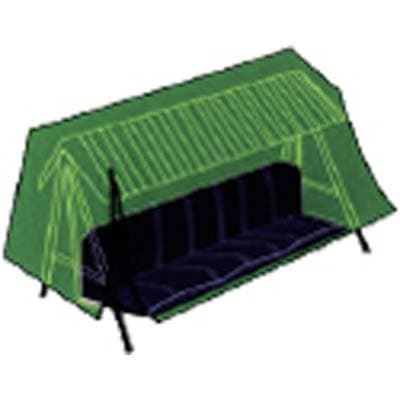 Copertura Pesante per Dondolo Domus Pe Verde Cm 240X135 H.cm 200 - 2