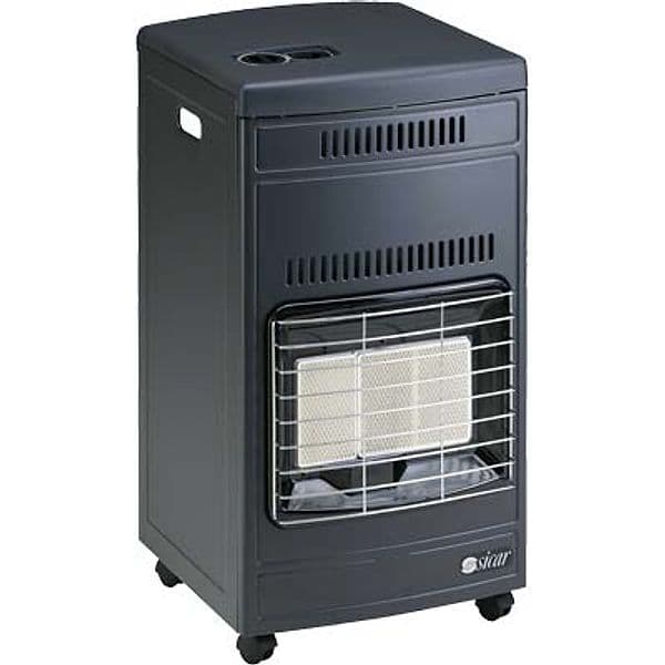 Stufa Gas GPL Infrarossi Euro 90 Sicar Grigio Watt 4200 cm 42X45 H.cm 77,5 - 2