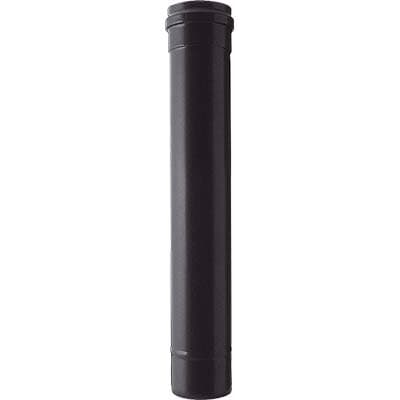 Tubo Pellet Light Nero Opaco Save Cm 8 H.cm 50 - 2