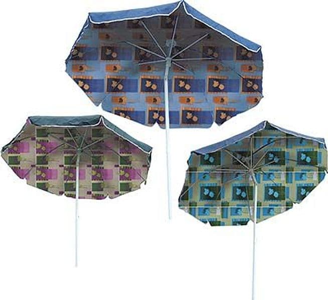 Ombrellone Mare Cover Domus Acciaio Cotone Duplex 2 m - 2