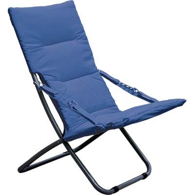 Sdraio Lounge Plus Domus Acciaio Poly Cm 83X50 H.cm 93 - 2