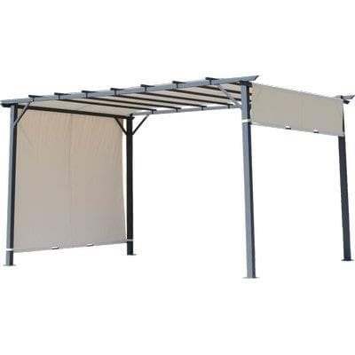 Telo Pergola Cairo Domus Acciaio Poly Mt 3X4 - 2