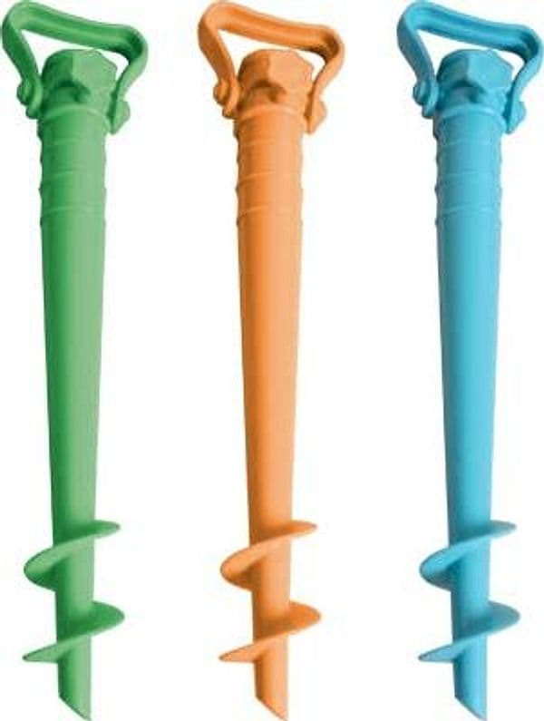 Picchetto Ombrellone Plastica 43 cm 4 Pezzi – Autres